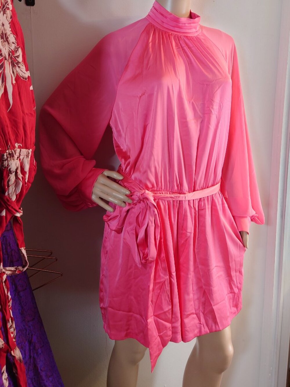 New York & Company Women's Pink Jumper